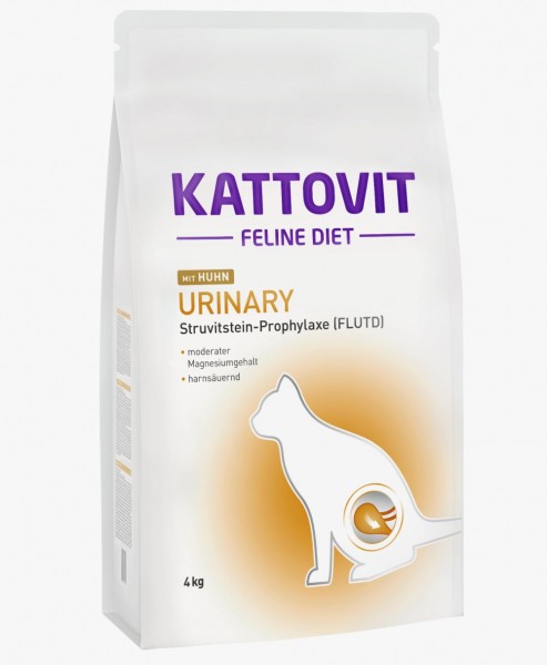 Kattovit Feline Diet - Urinary mit Huhn - 4kg Sack