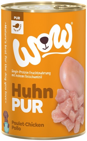 WOW PUR Huhn 400g