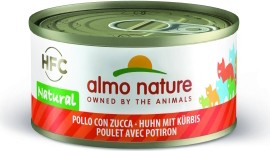Almo Nature Katze Natural - Huhn mit Kürbis - 70g Dose