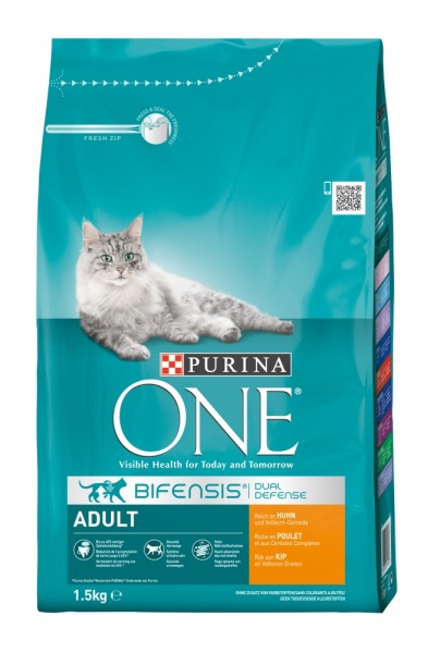 *** Purina ONE BIFENSIS Adult reich an Huhn 1,5kg [*** AUSLAUFARTIKEL]