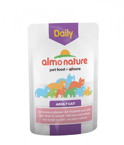 Almo Nature Daily Menu Thunfisch & Lachs - 70g Frischebeutel