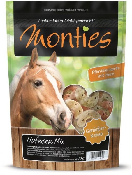 Allco Monties Hufeisen Mix - 500g Beutel