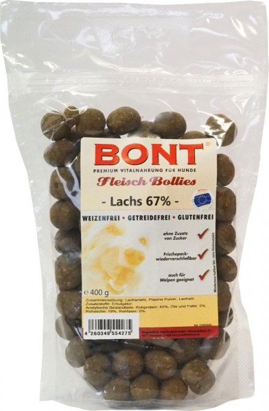 Bont Fleisch-Bollies Lachs, 400g