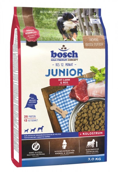 Bosch Junior Lamm & Reis 3 kg