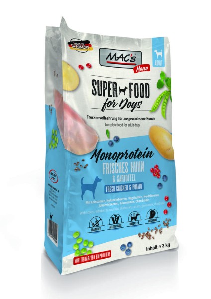 MACs DOG - Mono frisches Huhn 3kg