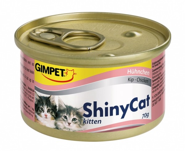 Gimpet ShinyCat Kitten Hühnchen 70g