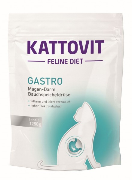 Kattovit Feline Diet - Gastro - 1250g Beutel