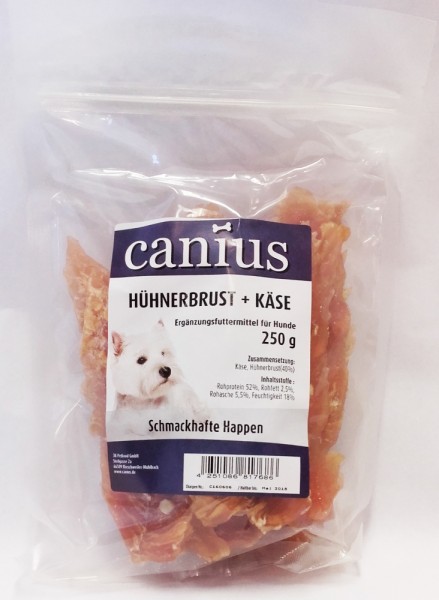 Canius Hühnerbrust + Käse 250g