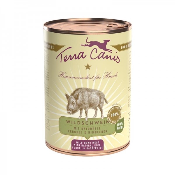 Terra Canis Dose classic Wildschwein 800g