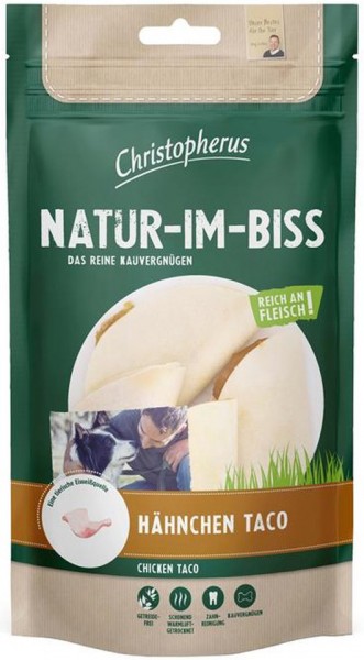 Allco Christopherus Natur-Im-Biss Hähnchen Taco - 65g Frischebeutel