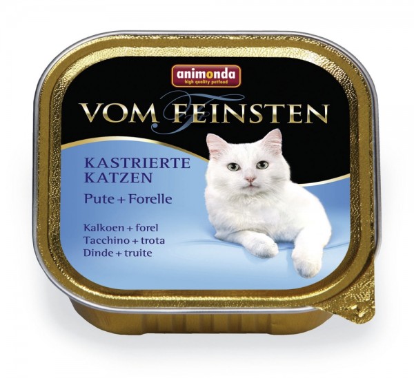 Animonda vom Feinsten Mildes Menue Pute & Forelle - 100g Schale