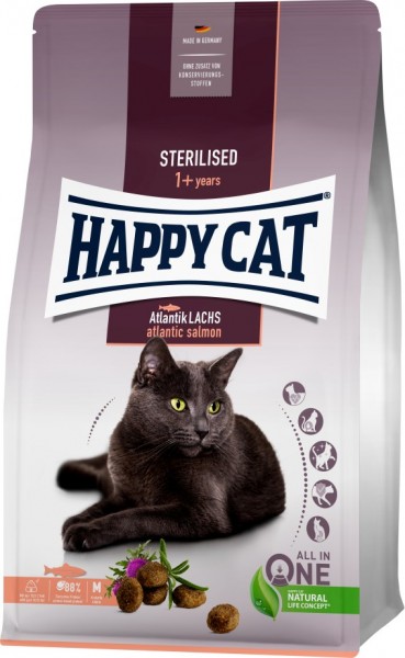 Happy Cat Sterilised Adult Atlantik Lachs 4 kg