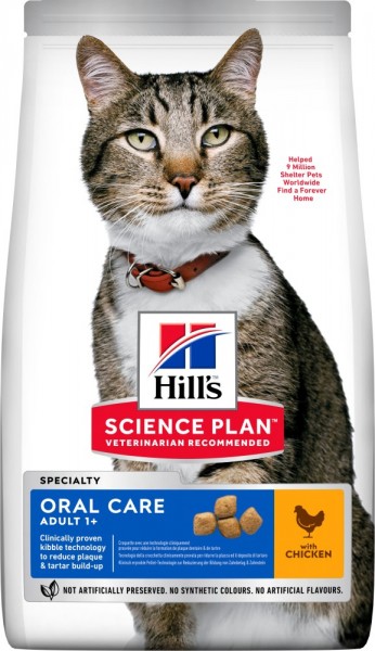 Hills Science Plan Katze Adult Oral Care Huhn - 7kg Beutel