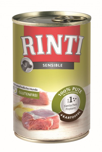 Rinti Sensible Pute + Kartoffel 400g