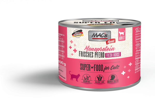 MACs CAT - Mono frisches Pferd 200g