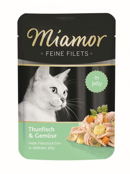 Miamor Feine Filets Thun & Gemüse 100g