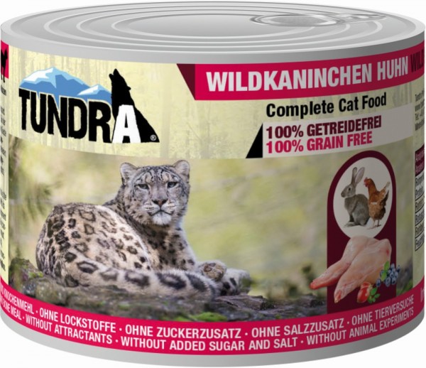 Tundra Adult Cat Wildkaninchen & Huhn - 200g Dose