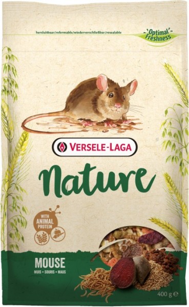 Versele-Laga Nature Mouse - 400g Frischebeutel - Mäusefutter