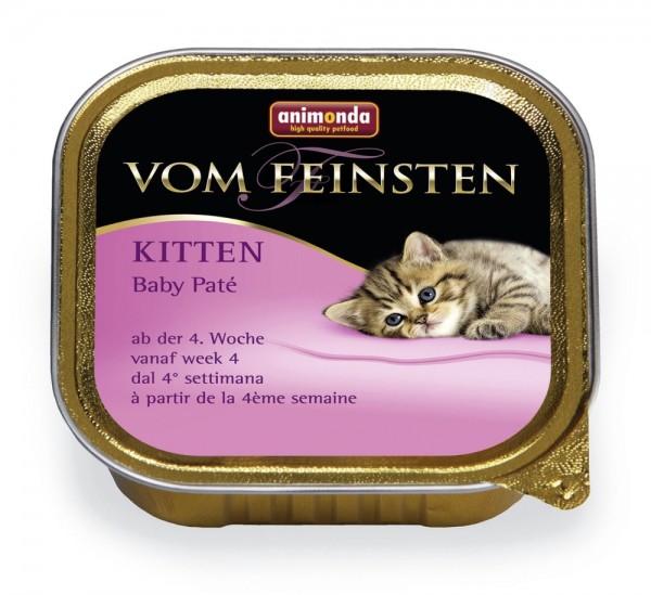 Animonda Kitten vom Feinsten Baby-Pate 100g Schale