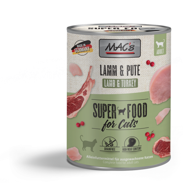 MACs CAT - Lamm & Pute 800g