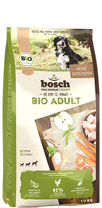 Bosch Bio Adult Hühnchen + Apfel 1kg Beutel