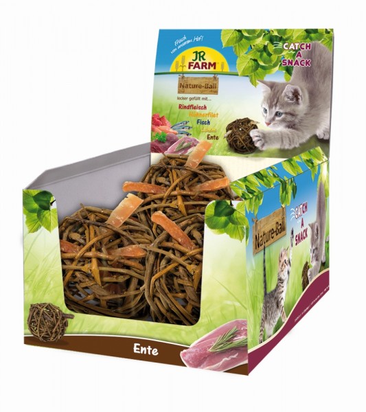 JR Farm Cat Nature-Ball Ente 15 g