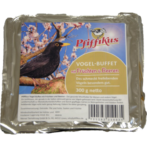 Pfiffikus VogelBuffet Früchte 1 Stück
