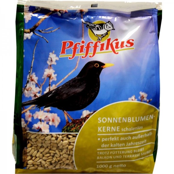 Pfiffikus Sonnenblumenkerne schalenlos - 5x 1kg Beutel