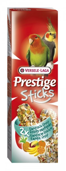 Prestige Sticks Großsittiche Exotische Früchte - 2 Stück 140g