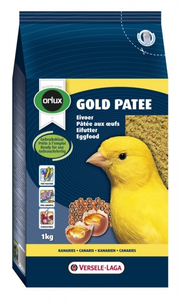 Versele-Laga Orlux Gold Patee Kanarien - 1kg Frischekarton