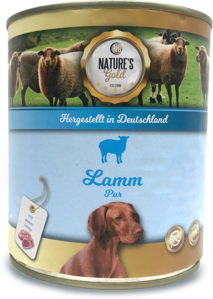 Natures Gold Lamm pur - 800g Dose