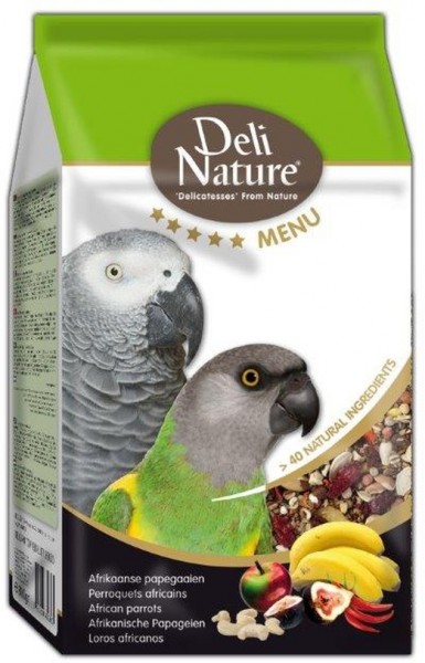 Beduco Deli Nature Vögel 5*-Menü AFRIKANISCHE PAPAGEIEN 800g