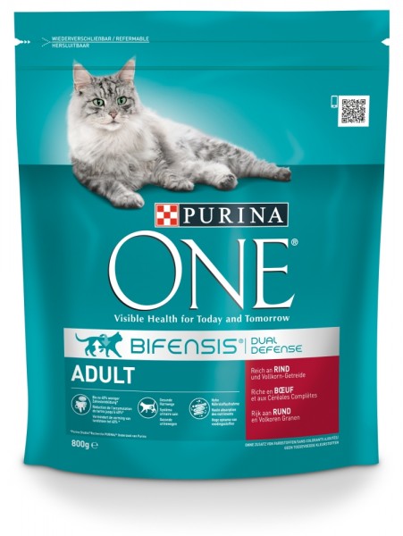 Purina ONE BIFENSIS Adult reich an Rind 800g