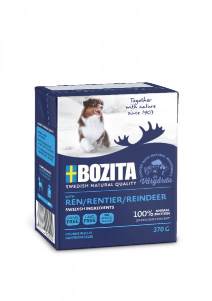 Bozita Naturals Happen in Gelee Rentier 370g