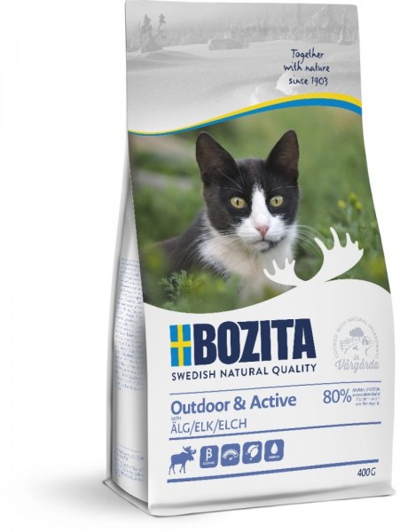 Bozita Katze Outdoor & Active Elk 400g