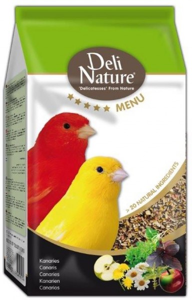 Beduco Deli Nature Vögel 5*-Menü KANARIEN 800g