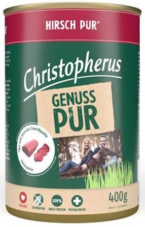 Christopherus Dog - Dose Pur Hirsch 400g