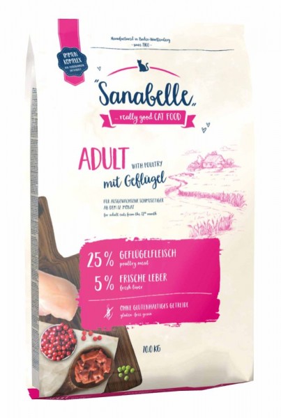 Sanabelle Adult Geflügel 10 kg