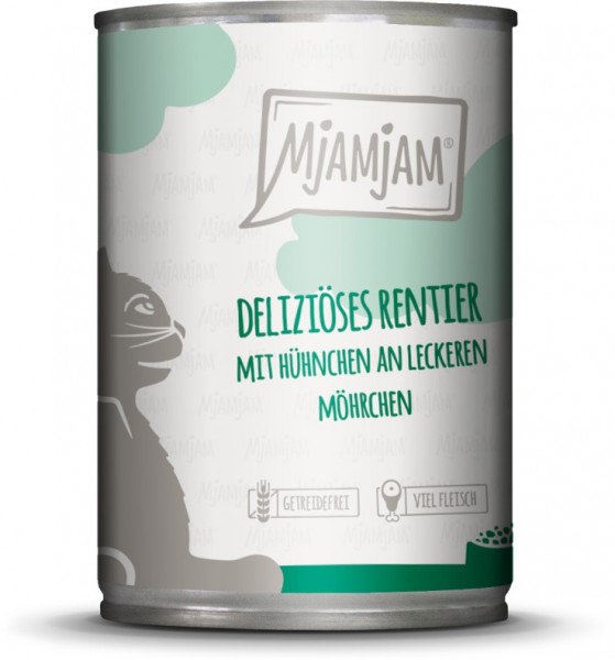 MjAMjAM - deliziöses Rentier mit Hühnchen an leckeren Möh