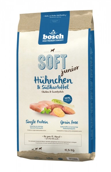 Bosch HPC Soft Junior Hühnchen & Süßkartoffel 12,5kg