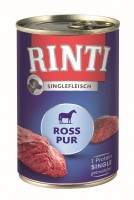 Finnern Rinti Dog - Dose Singlefleisch Exclusive Ross Pur 400g Finnern Rinti Dog - Dose Singlefleisch Exclusive Ross Pur 400g