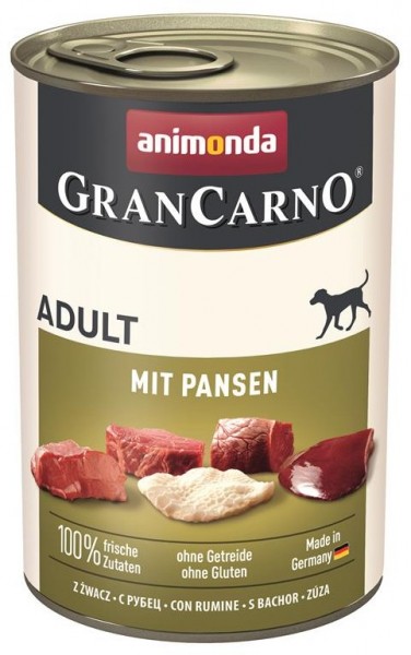 Animonda GranCarno Dog - Dose Adult mit Pansen 400g