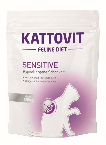 Kattovit Feline Diet - Sensitive - 1250g Beutel