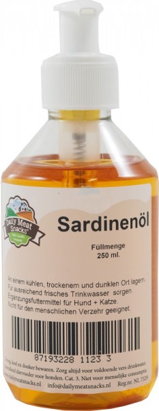 DailyMeat Sardinenöl