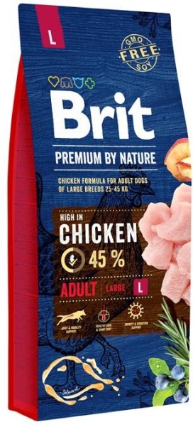 Brit Premium by Nature Dog Adult L 15kg Sack