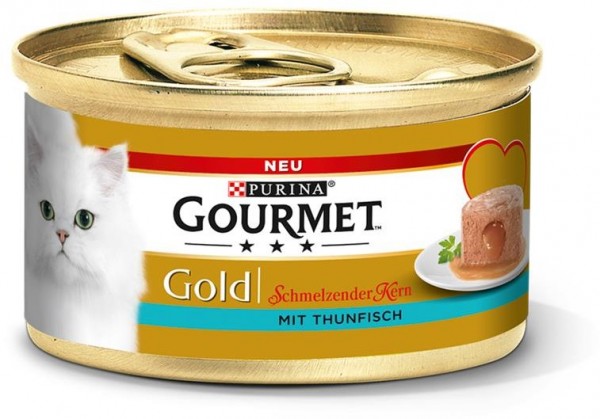 Gourmet Gold schmelzender Kern Thunfisch 85 g