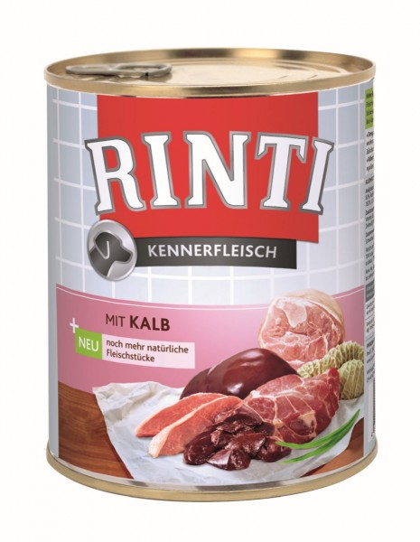 Rinti Pur Kennerfleisch Kalb 800g