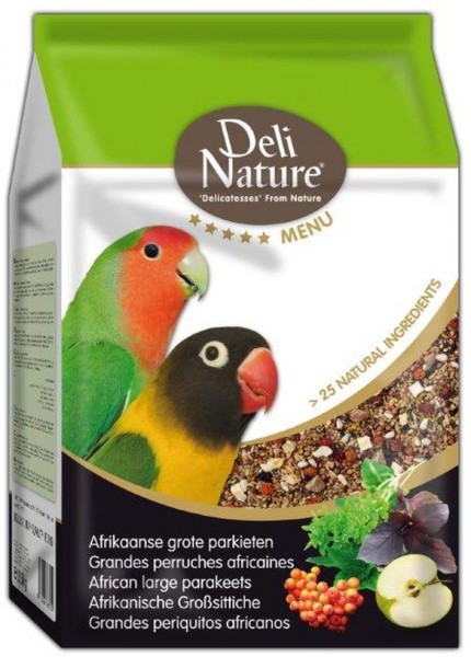 Beduco Deli Nature Vögel 5*-Menü AFRIKANISCHE GROSS-SITTICHE 2,5 kg