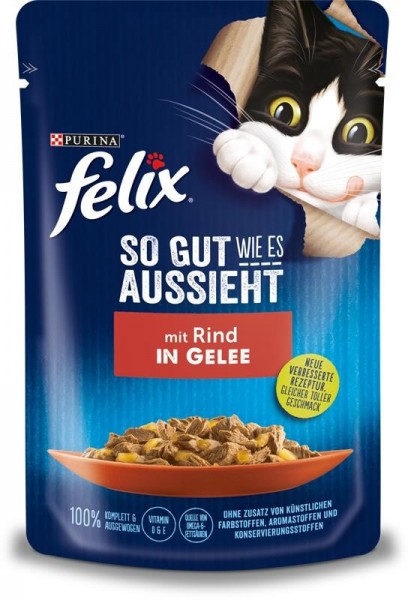 Felix So gut wie es aussieht mit Huhn 85g