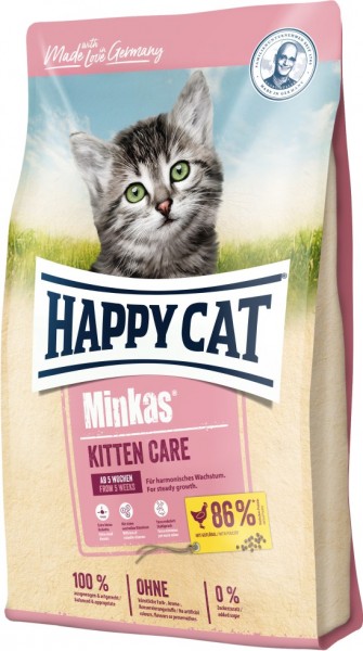 Happy Cat Minkas Kitten Care Geflügel 500 g
